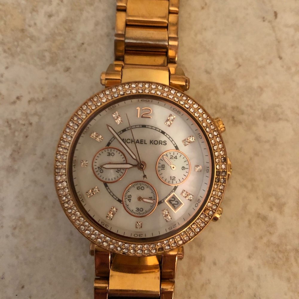 Michael Kors Rose Gold Watch